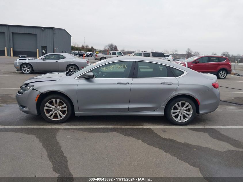 2016 Chrysler 200 Limited VIN: 1C3CCCAB0GN137477 Lot: 40843692