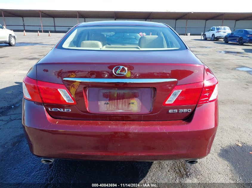 2007 Lexus Es 350 VIN: JTHBJ46G372079596 Lot: 40843694