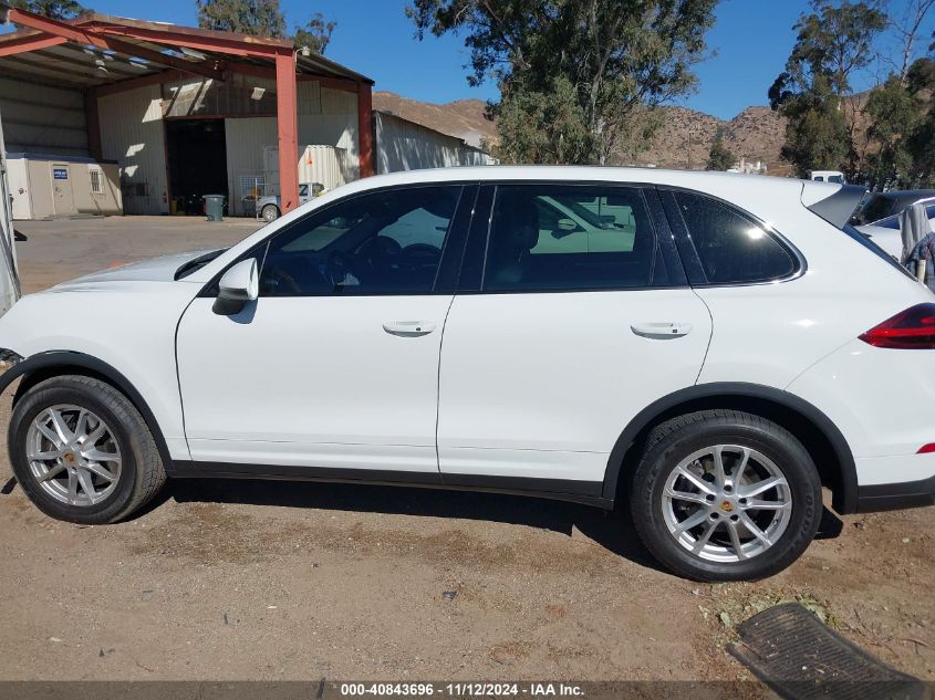 2016 Porsche Cayenne VIN: WP1AA2A28GKA09815 Lot: 40843696