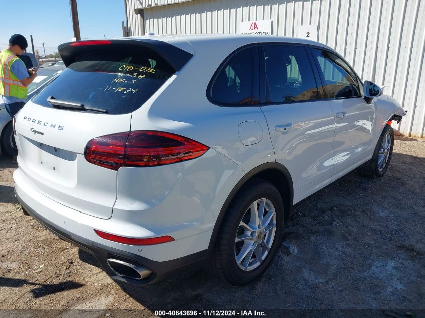 2016 Porsche Cayenne VIN: WP1AA2A28GKA09815 Lot: 40843696