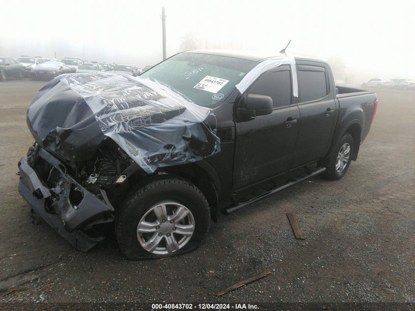 Vin: 1fter4fhxlla15625, lot: 41333317, ford ranger xl 20202