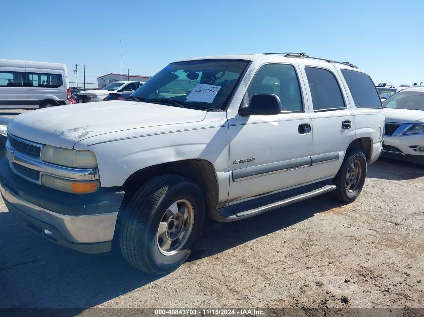 2003 Chevrolet Tahoe Ls VIN: 1GNEC13Z93J123332 Lot: 40843703