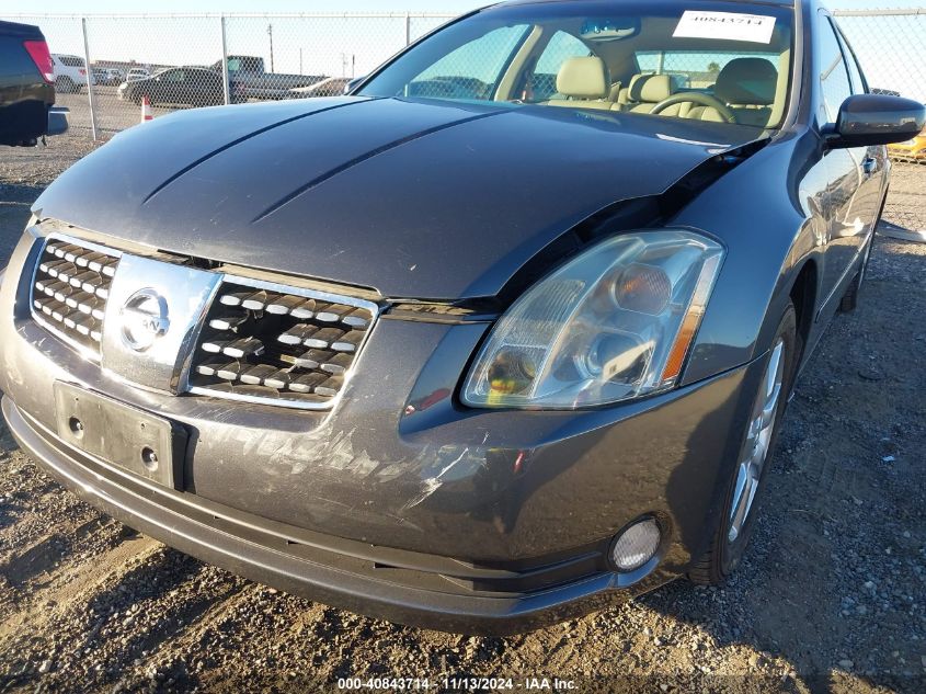 2004 Nissan Maxima 3.5 Sl VIN: 1N4BA41E54C914066 Lot: 40843714