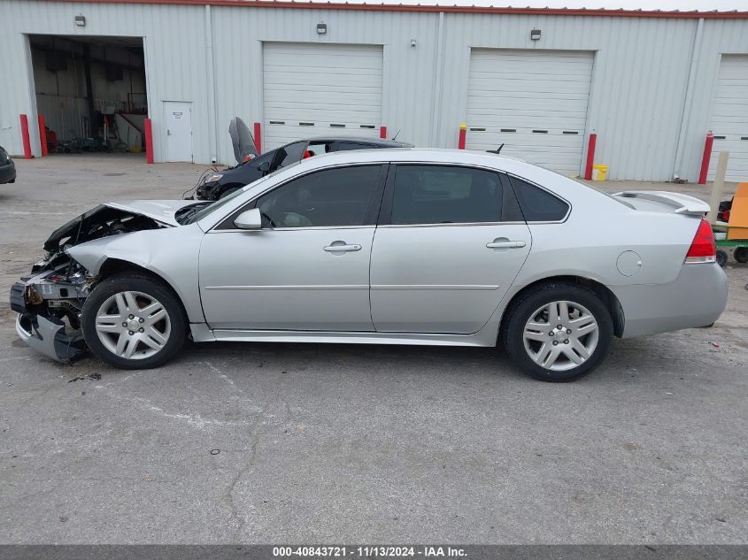 2013 Chevrolet Impala Lt VIN: 2G1WG5E33D1226106 Lot: 40843721