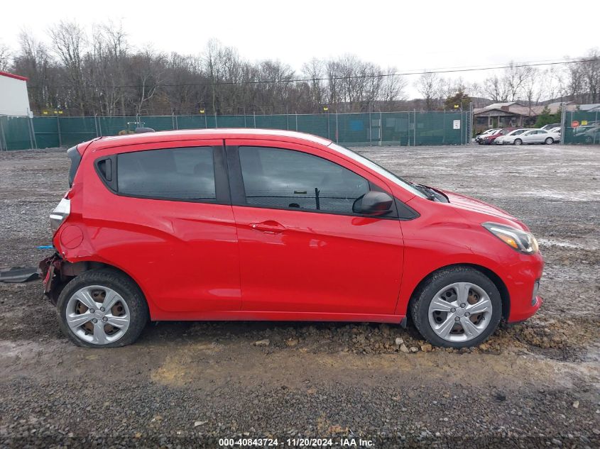 2019 Chevrolet Spark Ls Cvt VIN: KL8CB6SA8KC777939 Lot: 40843724