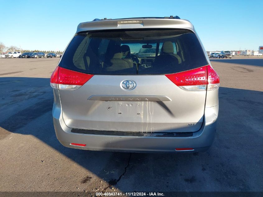 2011 Toyota Sienna Xle V6 VIN: 5TDYK3DC8BS166205 Lot: 40843741