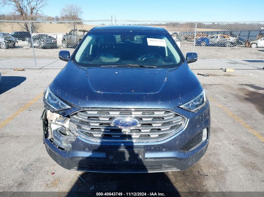 2019 Ford Edge Titanium VIN: 2FMPK4K99KBC22707 Lot: 40843749