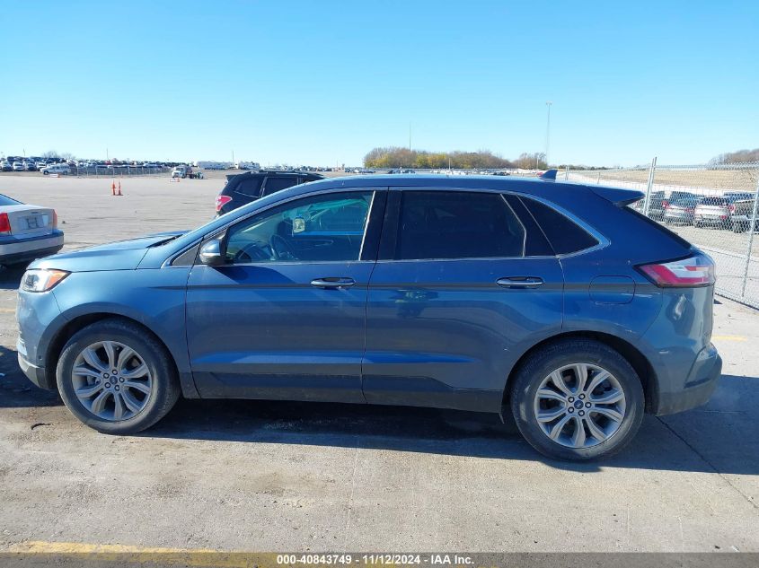 2019 Ford Edge Titanium VIN: 2FMPK4K99KBC22707 Lot: 40843749