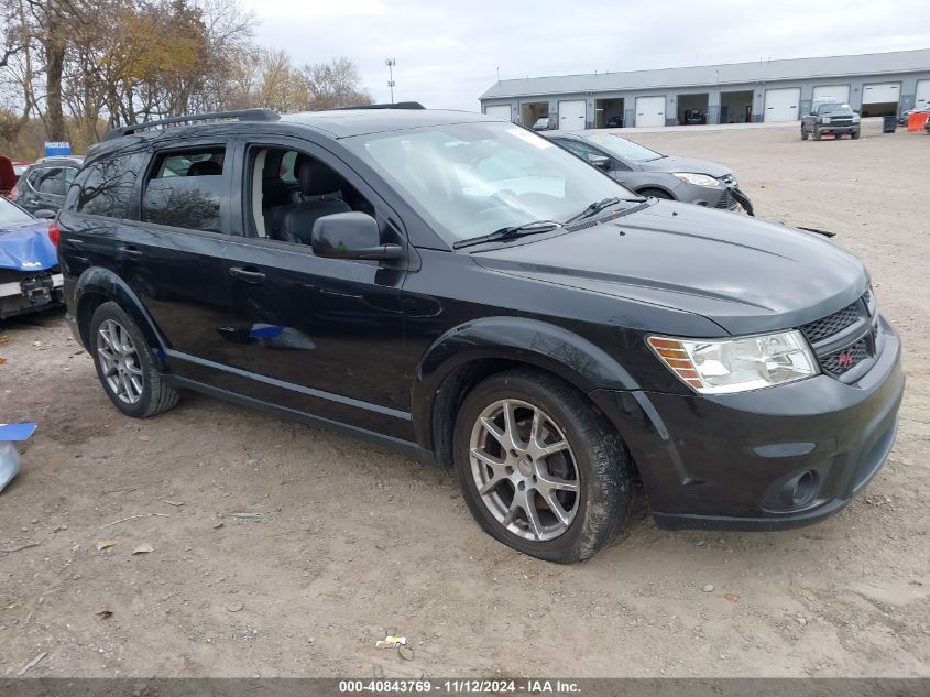 2013 Dodge Journey R/T VIN: 3C4PDDEG7DT591789 Lot: 40843769