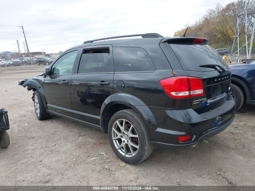 2013 Dodge Journey R/T VIN: 3C4PDDEG7DT591789 Lot: 40843769