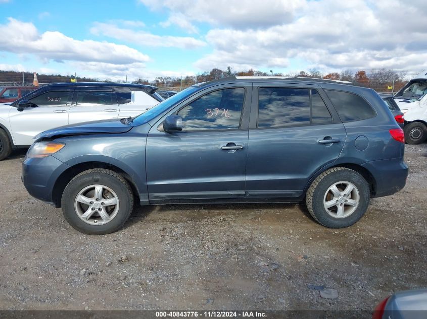 2008 Hyundai Santa Fe Gls VIN: 5NMSG13DX8H191270 Lot: 40843776