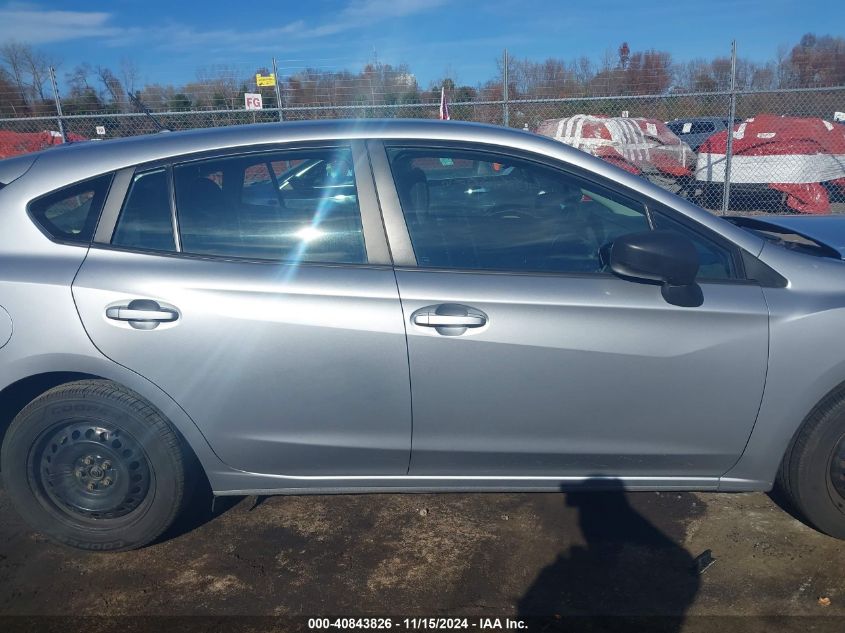 2021 SUBARU IMPREZA BASE (CVT) - 4S3GTAB65M3709248