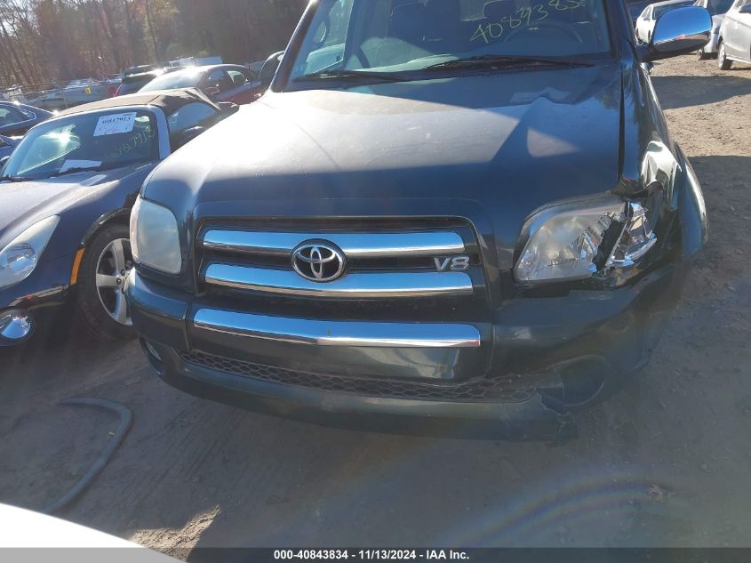 2005 Toyota Tundra Sr5 V8 VIN: 5TBDT44145S467440 Lot: 40843834