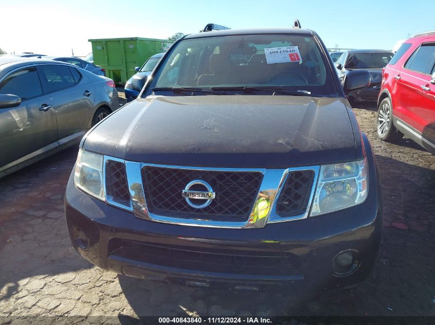 2011 Nissan Pathfinder S VIN: 5N1AR1NN1BC602018 Lot: 40843840