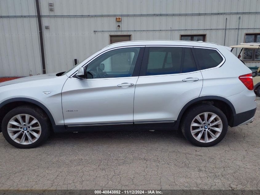 2013 BMW X3 xDrive28I VIN: 5UXWX9C5XD0A10916 Lot: 40843852