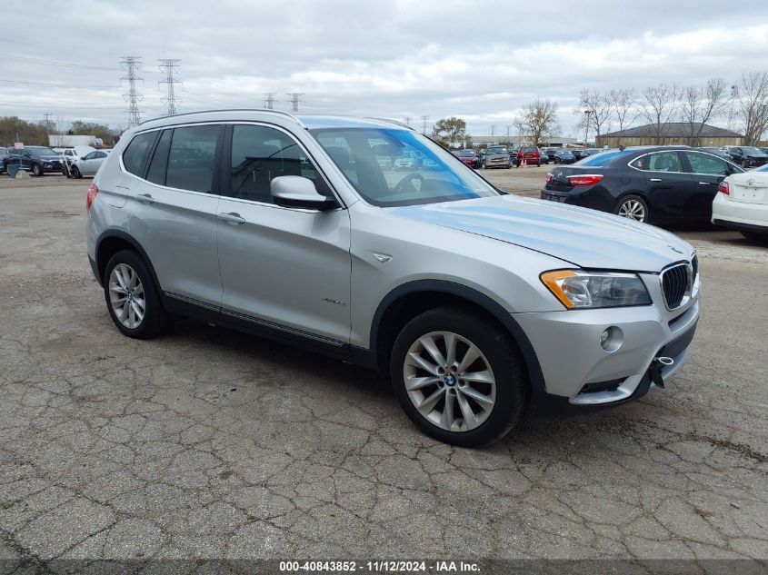 2013 BMW X3 xDrive28I VIN: 5UXWX9C5XD0A10916 Lot: 40843852