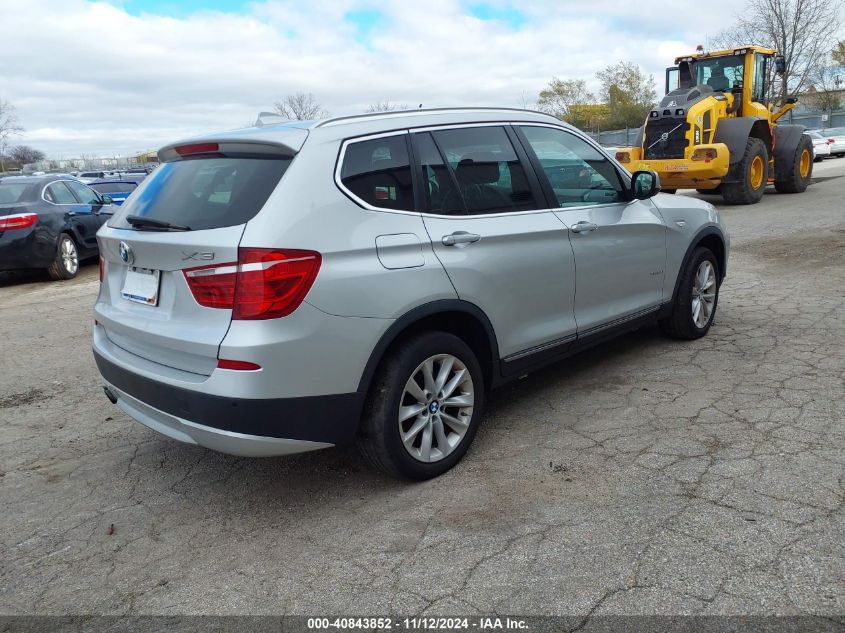 2013 BMW X3 xDrive28I VIN: 5UXWX9C5XD0A10916 Lot: 40843852