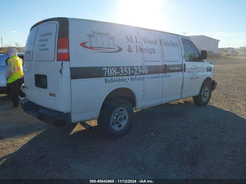 2011 GMC Savana 2500 Work Van VIN: 1GTW7FCA8B1189961 Lot: 40843865