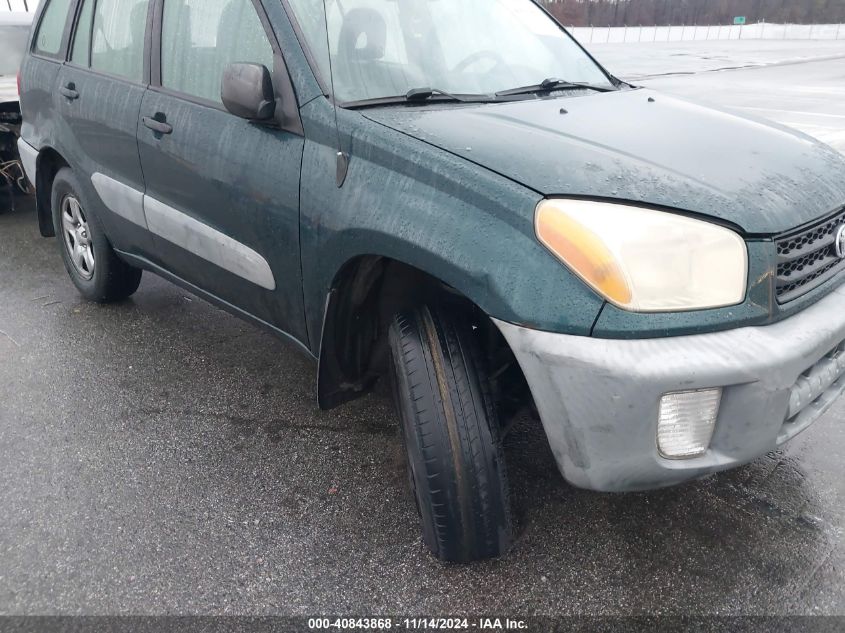 2001 Toyota Rav4 VIN: JTEHH20VX10053773 Lot: 40843868