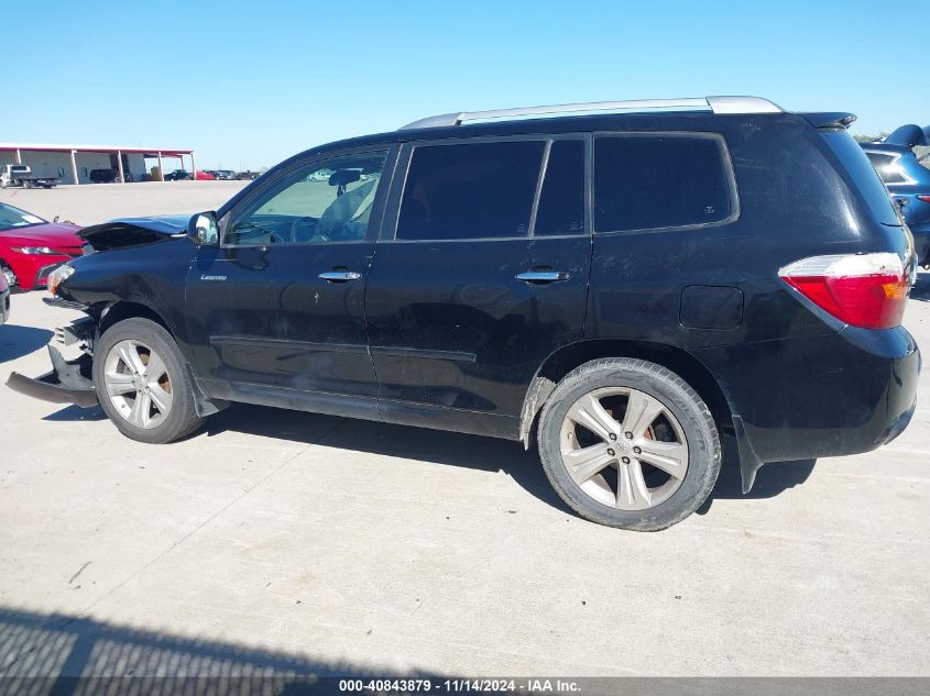 2009 Toyota Highlander Limited VIN: JTEDS42AX92073155 Lot: 40843879