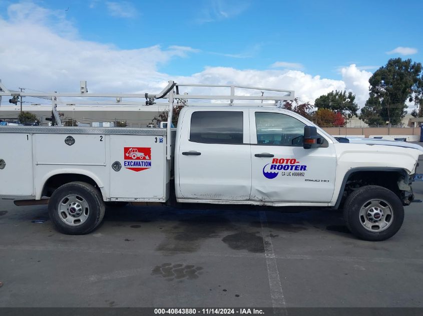 2018 GMC Sierra 2500Hd VIN: 1GD11REG6JF263597 Lot: 40843880