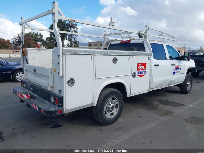 2018 GMC Sierra 2500Hd VIN: 1GD11REG6JF263597 Lot: 40843880