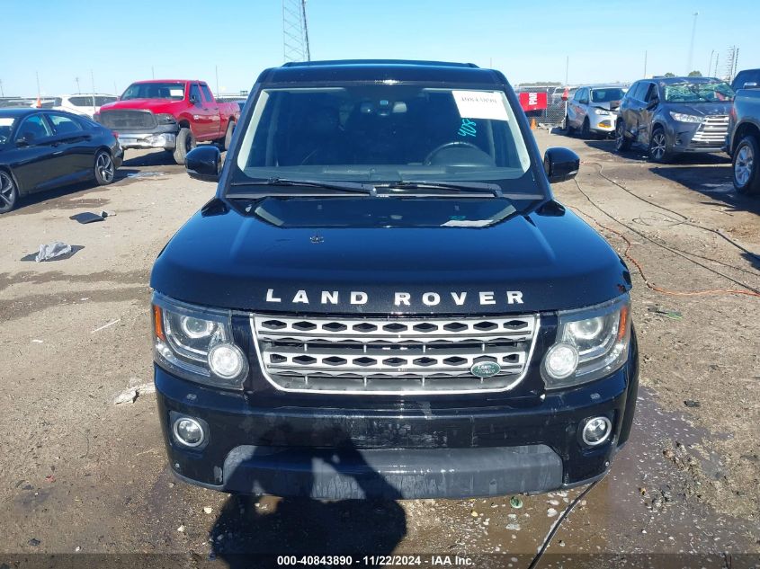 2016 Land Rover Lr4 Hse VIN: SALAG2V65GA799361 Lot: 40843890