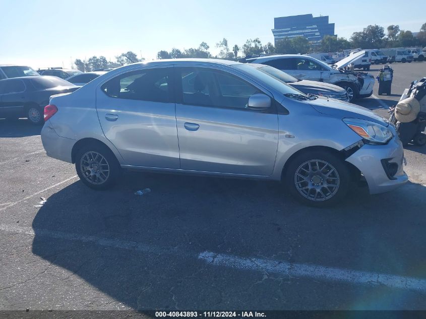 2018 Mitsubishi Mirage G4 Es VIN: ML32F3FJ1JHF14425 Lot: 40843893