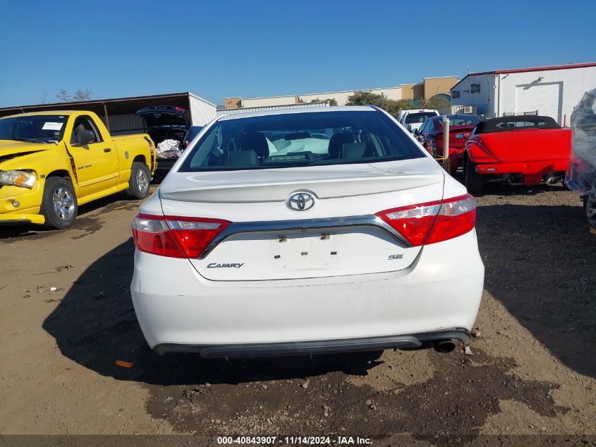 2016 Toyota Camry Se VIN: 4T1BF1FK7GU159103 Lot: 40843907