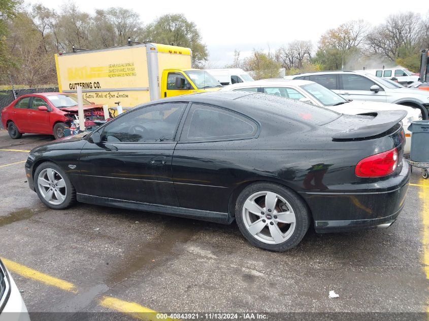 2004 Pontiac Gto VIN: 6G2VX12G84L261423 Lot: 40843921