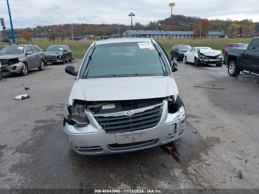 2005 Chrysler Town & Country Lx VIN: 2C4GP44R95R307156 Lot: 40843940