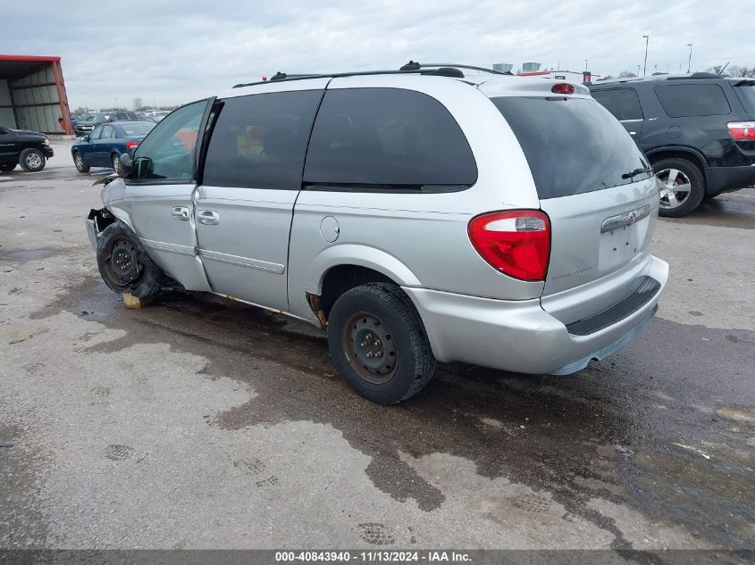 2005 Chrysler Town & Country Lx VIN: 2C4GP44R95R307156 Lot: 40843940