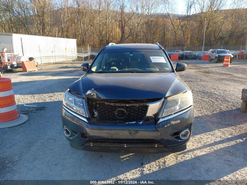 2014 Nissan Pathfinder Sl VIN: 5N1AR2MM7EC663148 Lot: 40843952