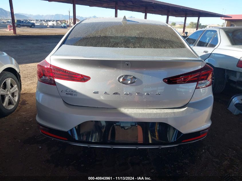 2019 Hyundai Elantra Value Edition VIN: 5NPD84LF9KH460166 Lot: 40843961