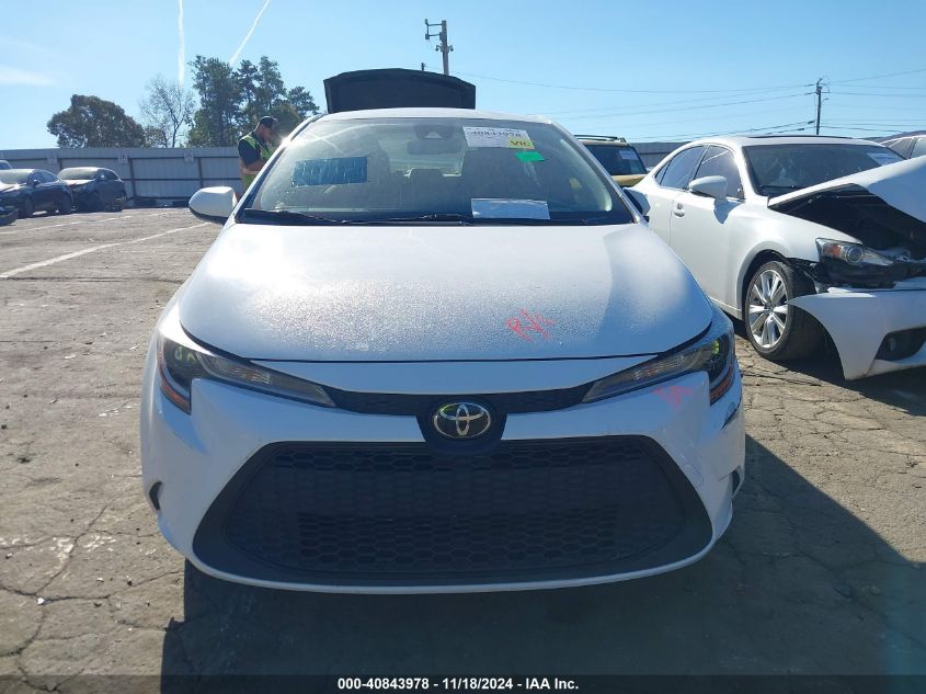 2020 Toyota Corolla Le VIN: JTDEPRAE5LJ015950 Lot: 40843978