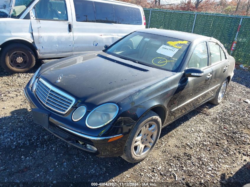 2004 Mercedes-Benz E-Class 3.2L VIN: WDBUF82J84X160787 Lot: 40843992