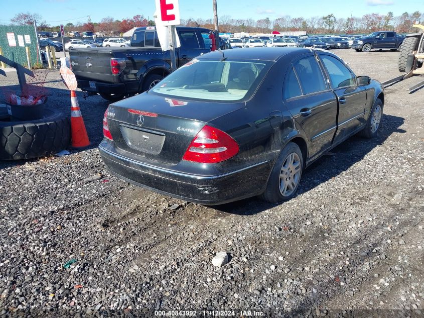 2004 Mercedes-Benz E-Class 3.2L VIN: WDBUF82J84X160787 Lot: 40843992