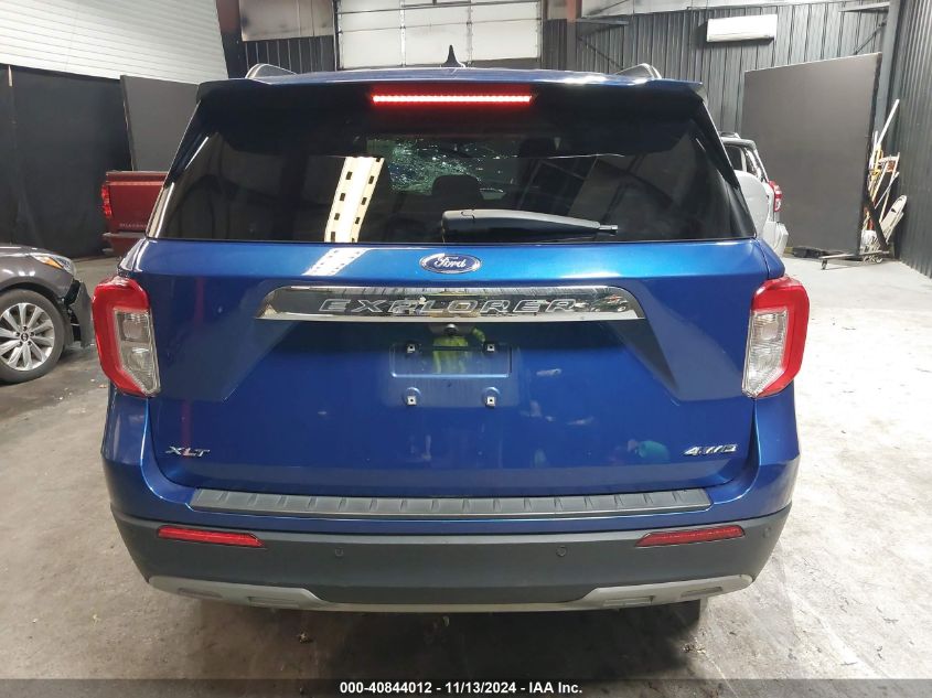 2022 Ford Explorer Xlt VIN: 1FMSK8DH4NGA63131 Lot: 40844012