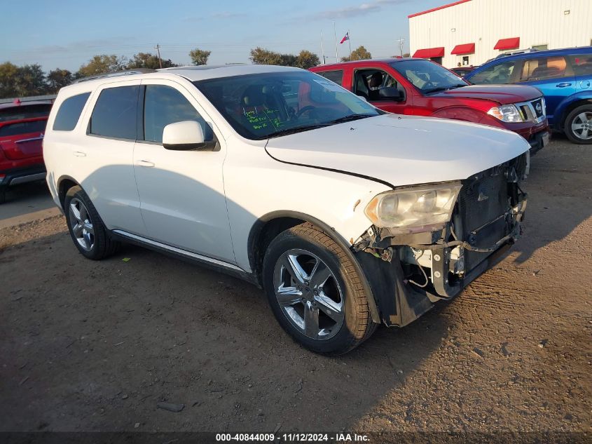 2013 Dodge Durango Sxt VIN: 1C4RDHAG3DC699375 Lot: 40844009