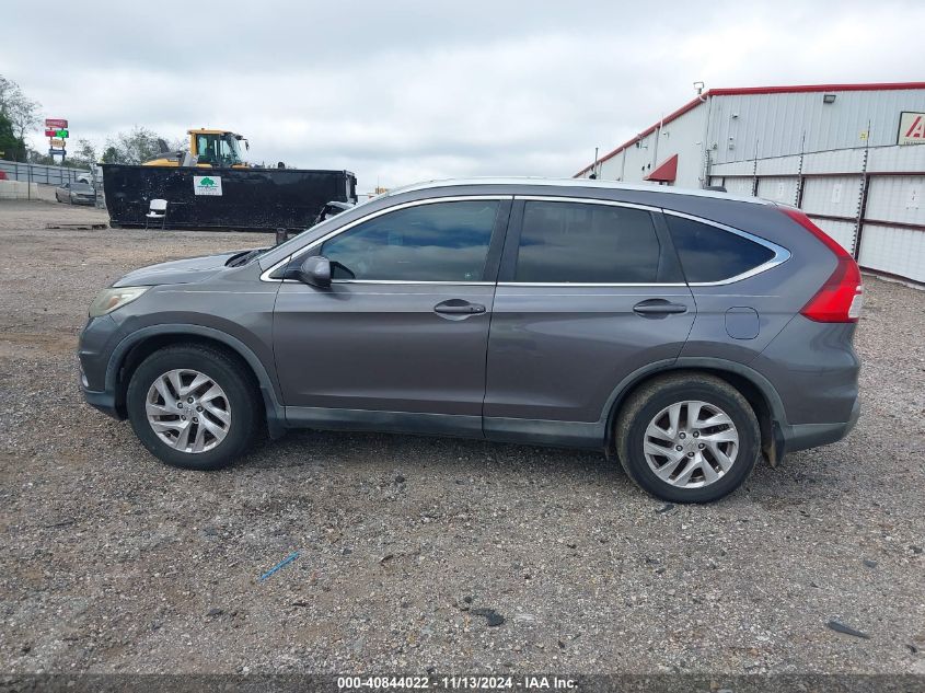 2015 Honda Cr-V Ex-L VIN: 2HKRM3H76FH521766 Lot: 40844022