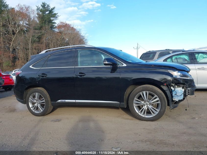 2015 Lexus Rx 450H VIN: 2T2BC1BA2FC009823 Lot: 40844028