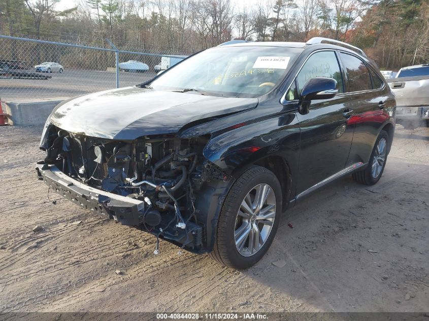 VIN 2T2BC1BA2FC009823 2015 Lexus RX, 450H no.2