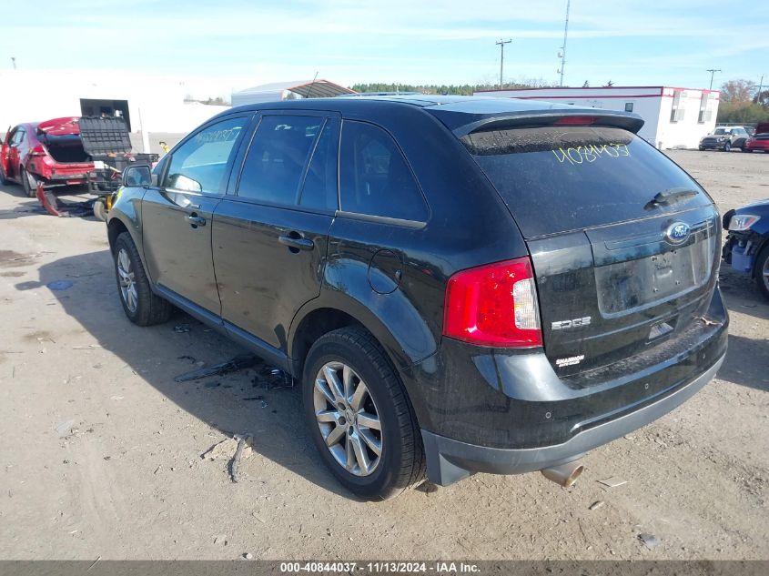 2012 Ford Edge Sel VIN: 2FMDK4JC1CBA42476 Lot: 40844037