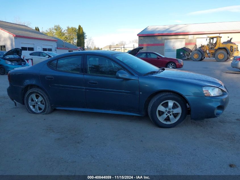 2007 Pontiac Grand Prix VIN: 2G2WP552271182767 Lot: 40844059