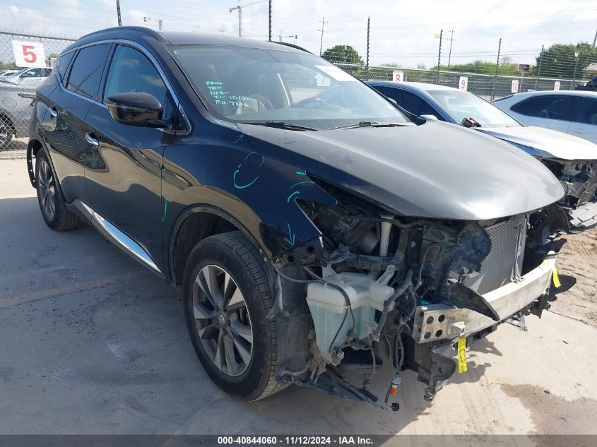 2017 Nissan Murano Sv VIN: 5N1AZ2MG6HN139542 Lot: 40844060