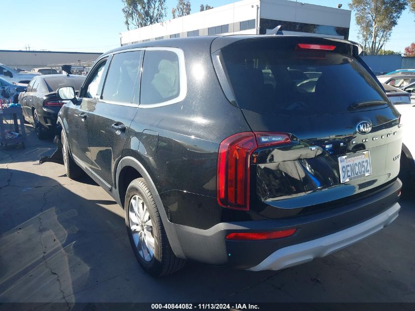 2020 Kia Telluride Lx VIN: 5XYP24HC3LG084103 Lot: 40844082