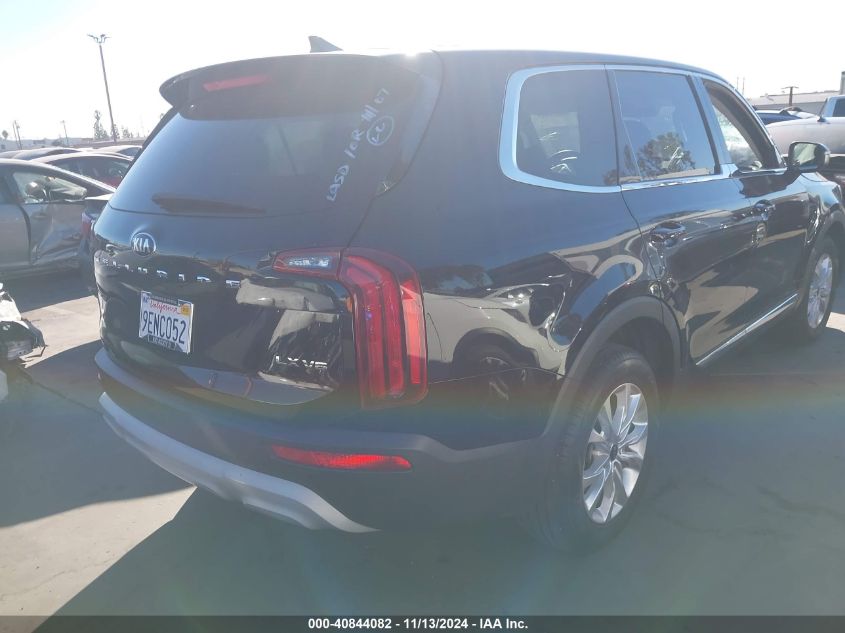 2020 Kia Telluride Lx VIN: 5XYP24HC3LG084103 Lot: 40844082