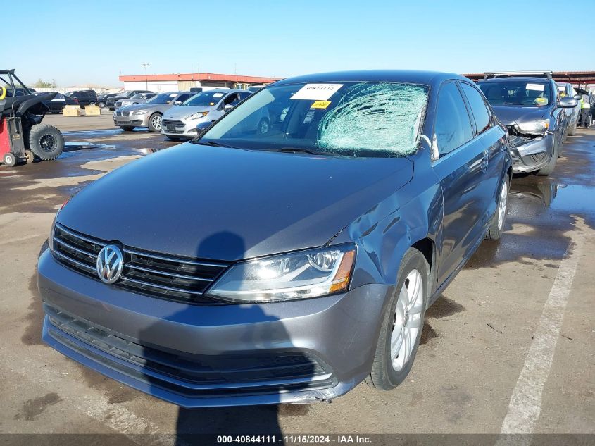 2017 Volkswagen Jetta 1.4T S VIN: 3VW2B7AJ5HM300593 Lot: 40844111