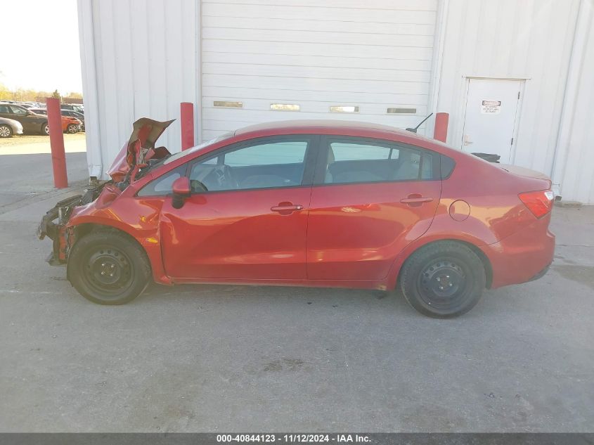 2013 Kia Rio Lx VIN: KNADM4A30D6300336 Lot: 40844123