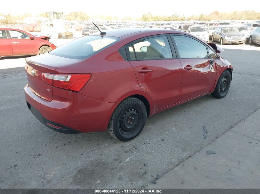 2013 Kia Rio Lx VIN: KNADM4A30D6300336 Lot: 40844123